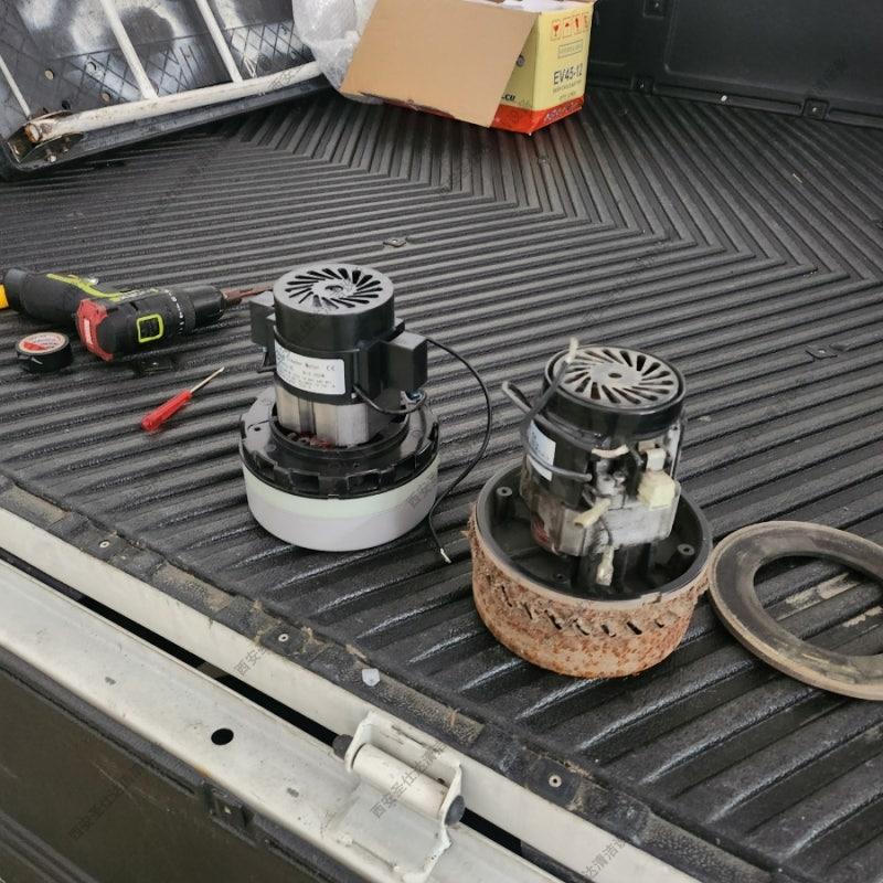 特洁 TASKI Swingo755B 全自动洗地机维修更换吸水电机 (4).jpg