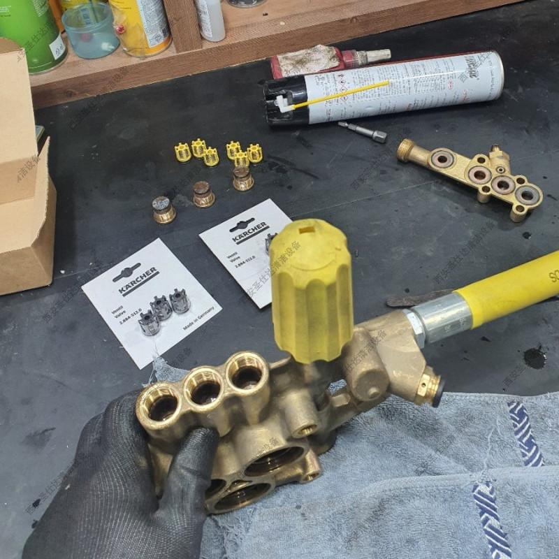HDS1020- 4M冷热水高压清洗机维修更换水封单向阀压力开关 (5).jpg